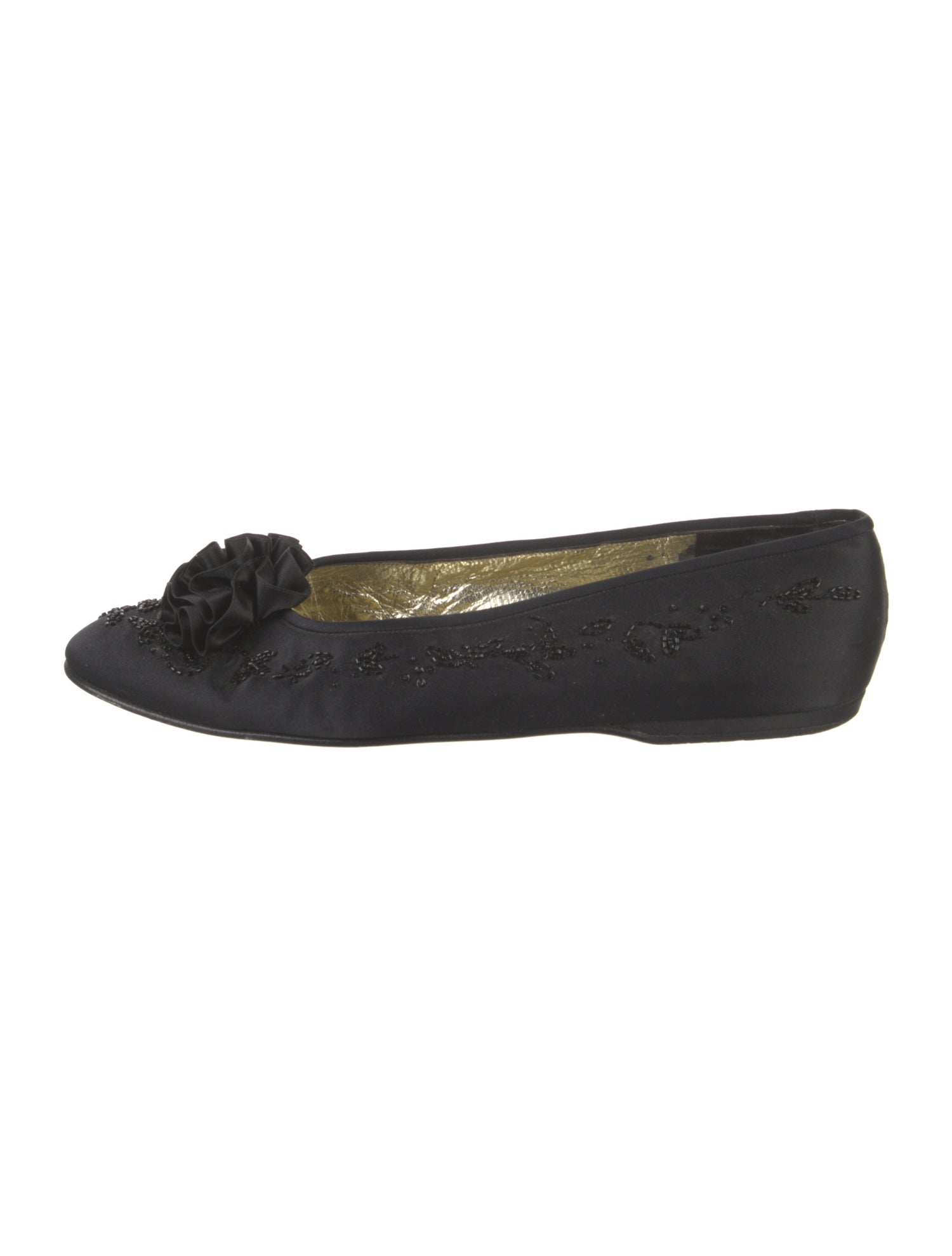 Chanel Vintage Interlocking CC Logo Flats