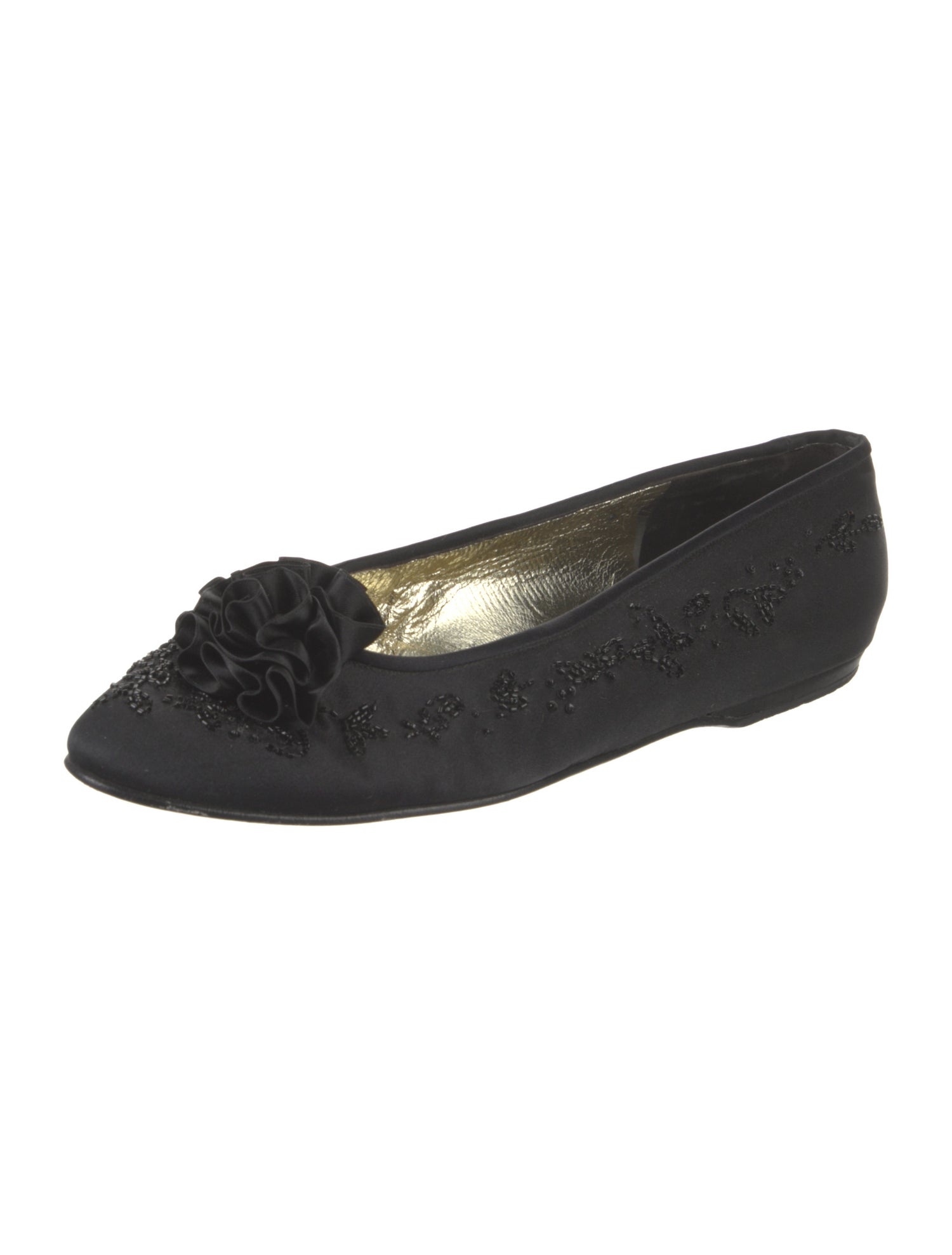 Chanel Vintage Interlocking CC Logo Flats