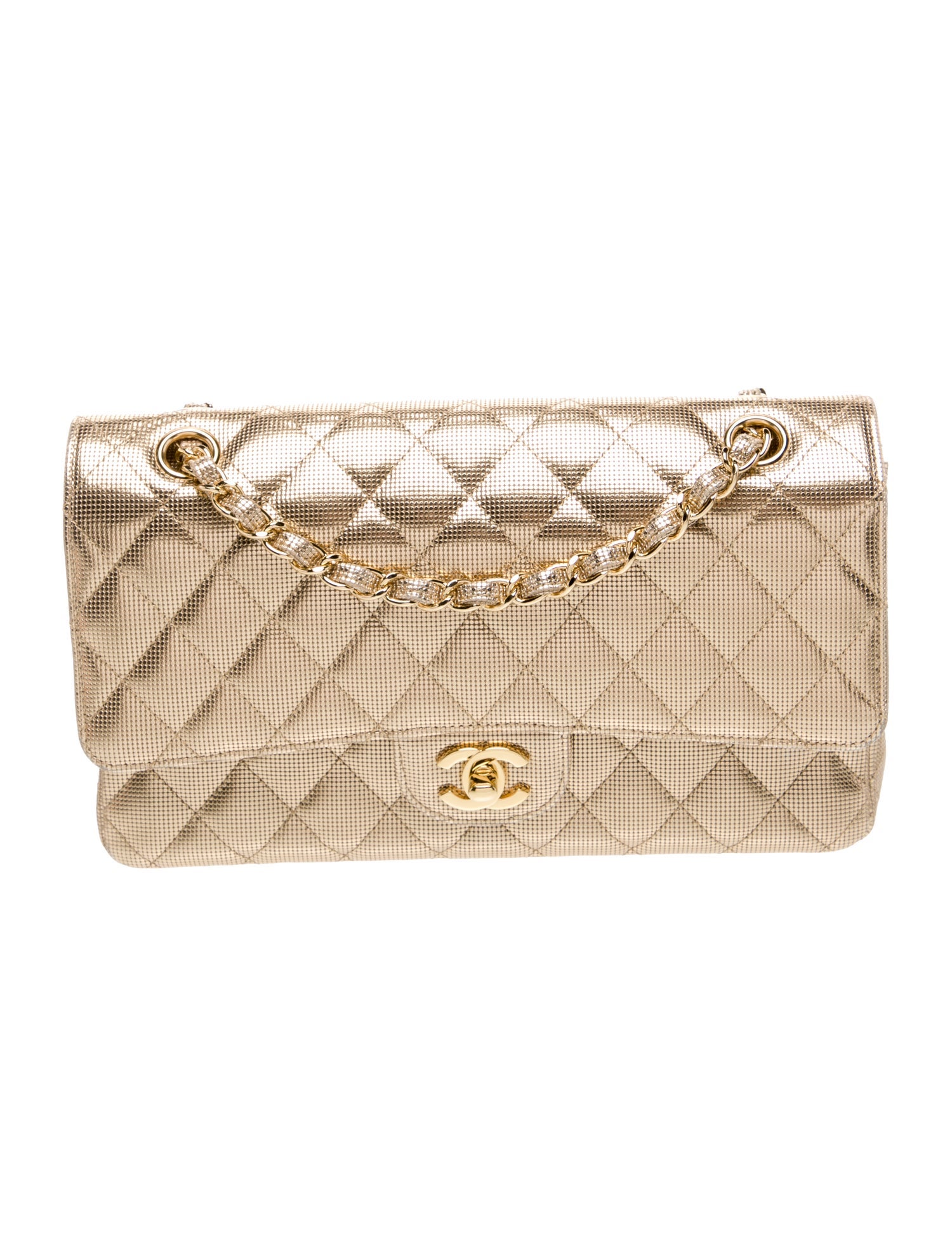 Chanel Medium Quilted Pixel Double Flap