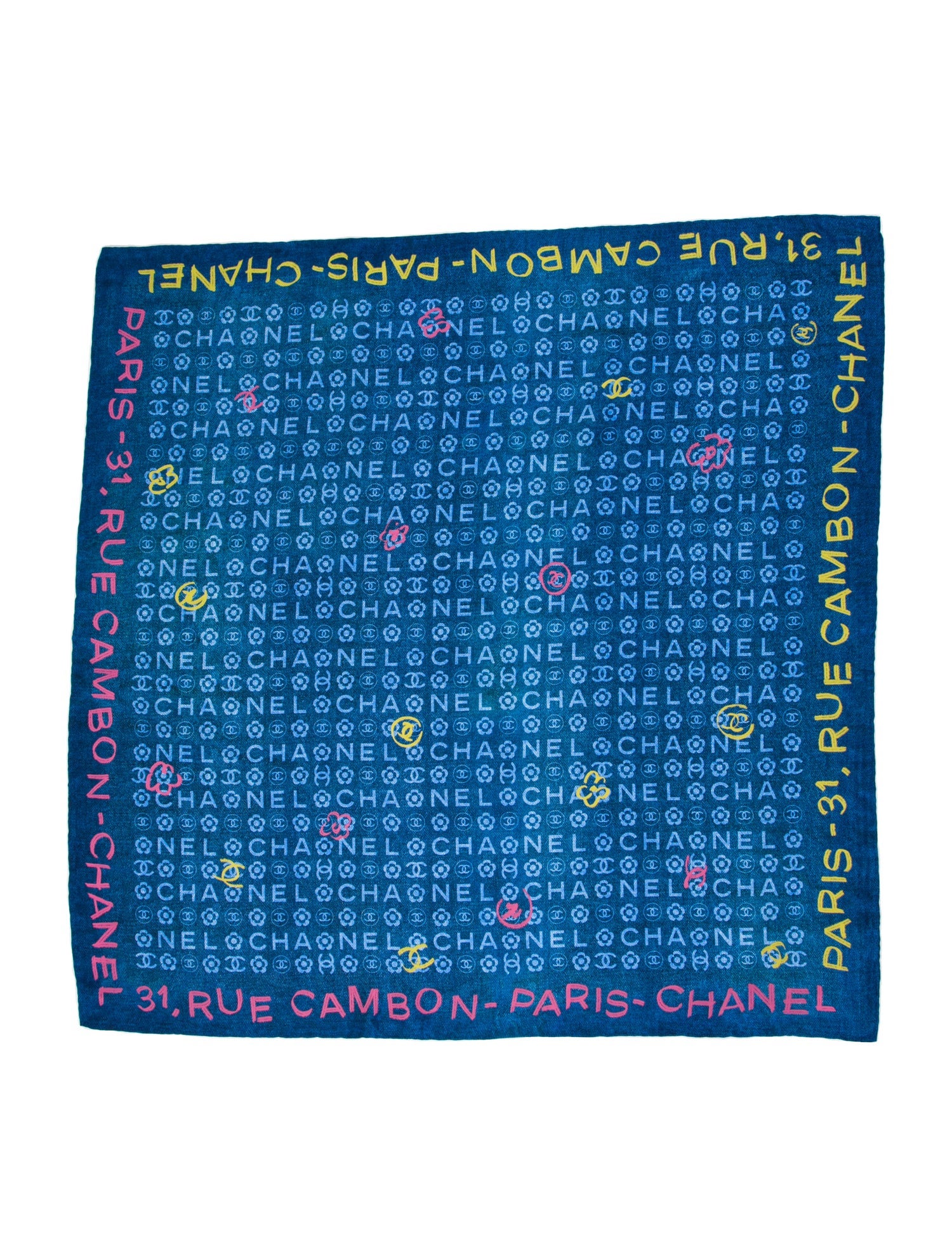 Chanel Silk 2023 Scarf