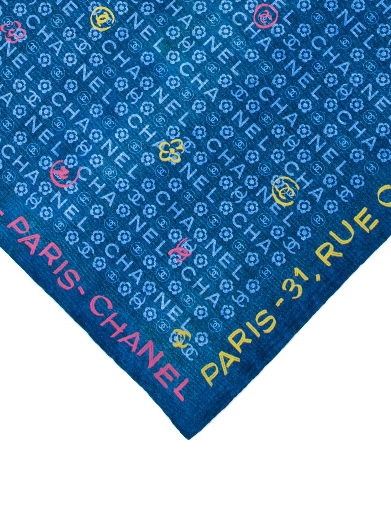 Chanel Silk 2023 Scarf
