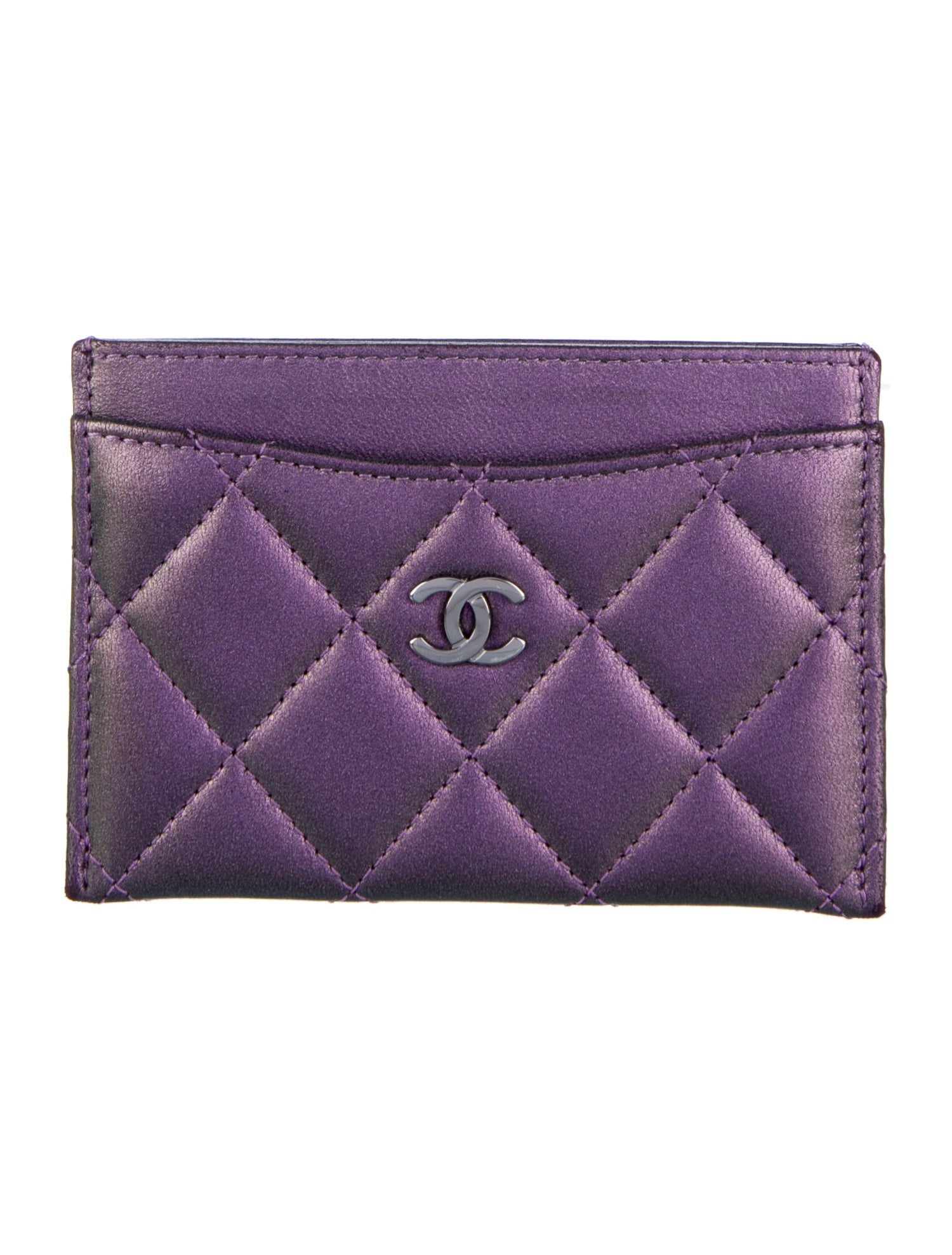 Chanel 2017 Interlocking CC Logo Card Holder