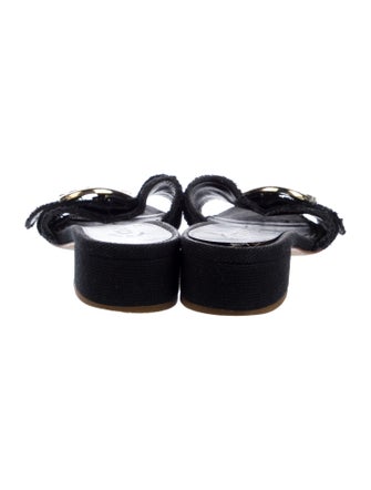 Chanel 2009 Interlocking CC Logo Slides