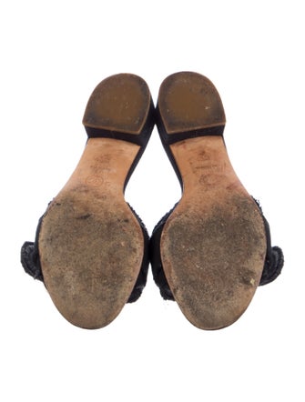 Chanel 2009 Interlocking CC Logo Slides