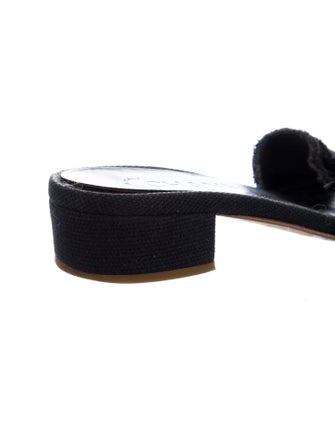 Chanel 2009 Interlocking CC Logo Slides