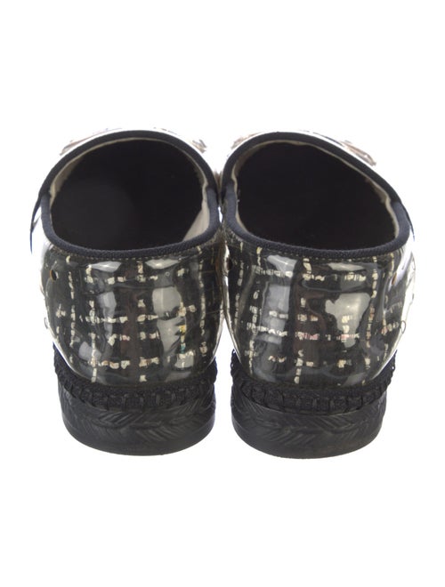 Chanel Interlocking CC Logo PVC Espadrilles