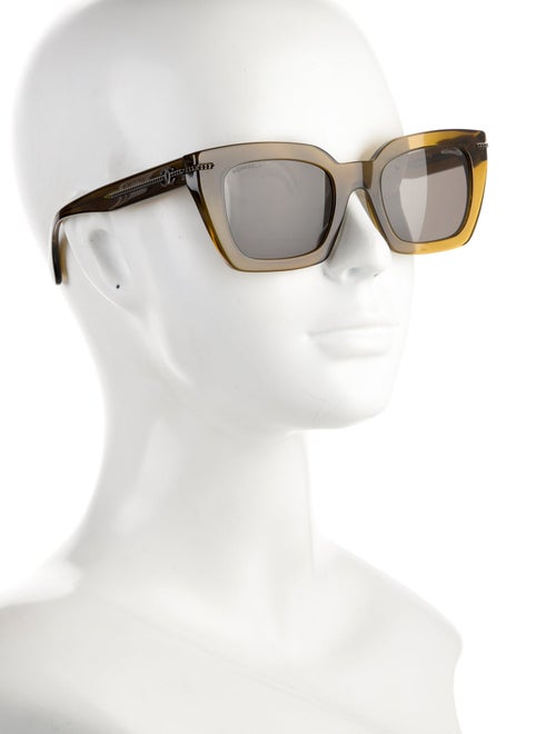 Chanel Interlocking CC Logo Square Sunglasses