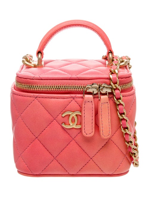 Chanel Ombre Mini Top Handle Vanity Case