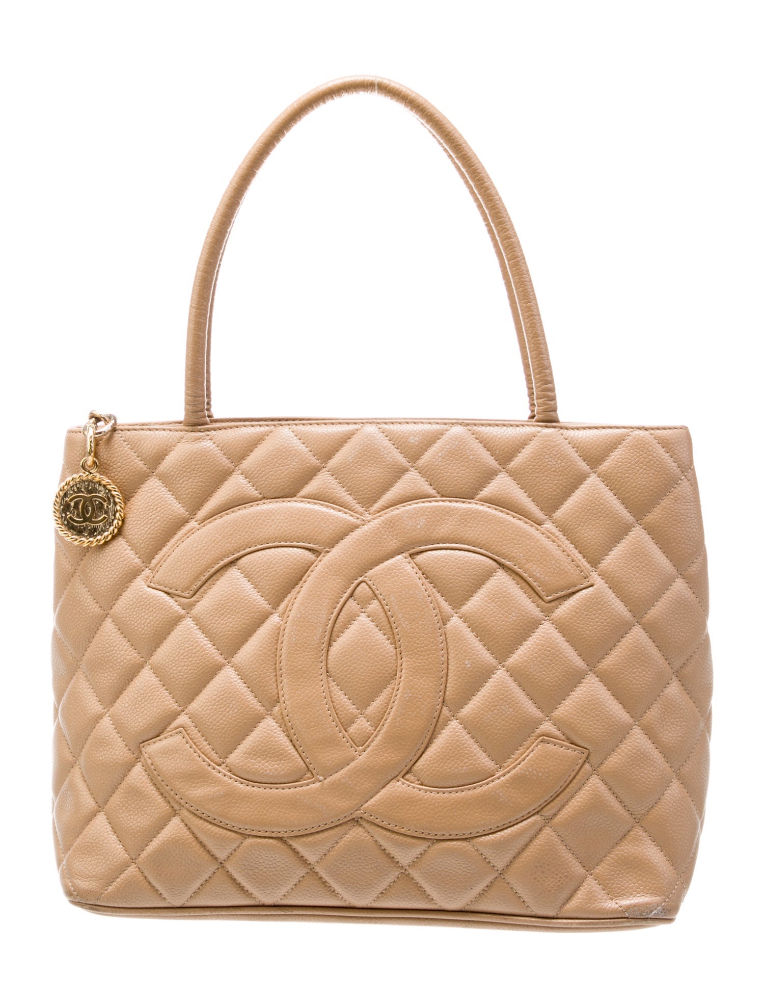 Chanel Caviar Medallion Tote