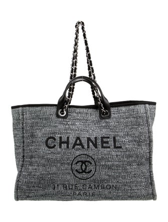 Chanel Large Deauville Shopping Bag