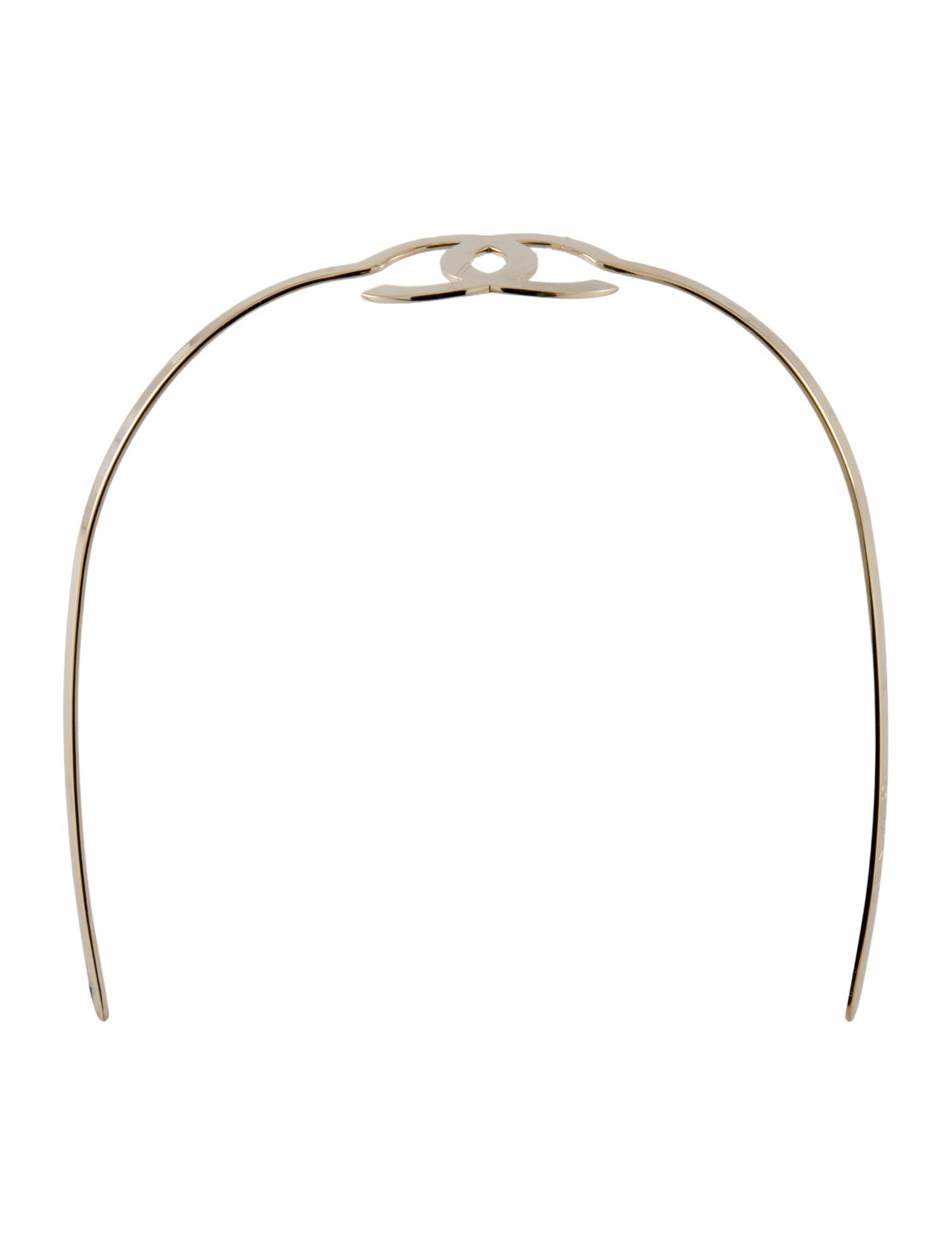 Chanel 2021 Metal CC Headband