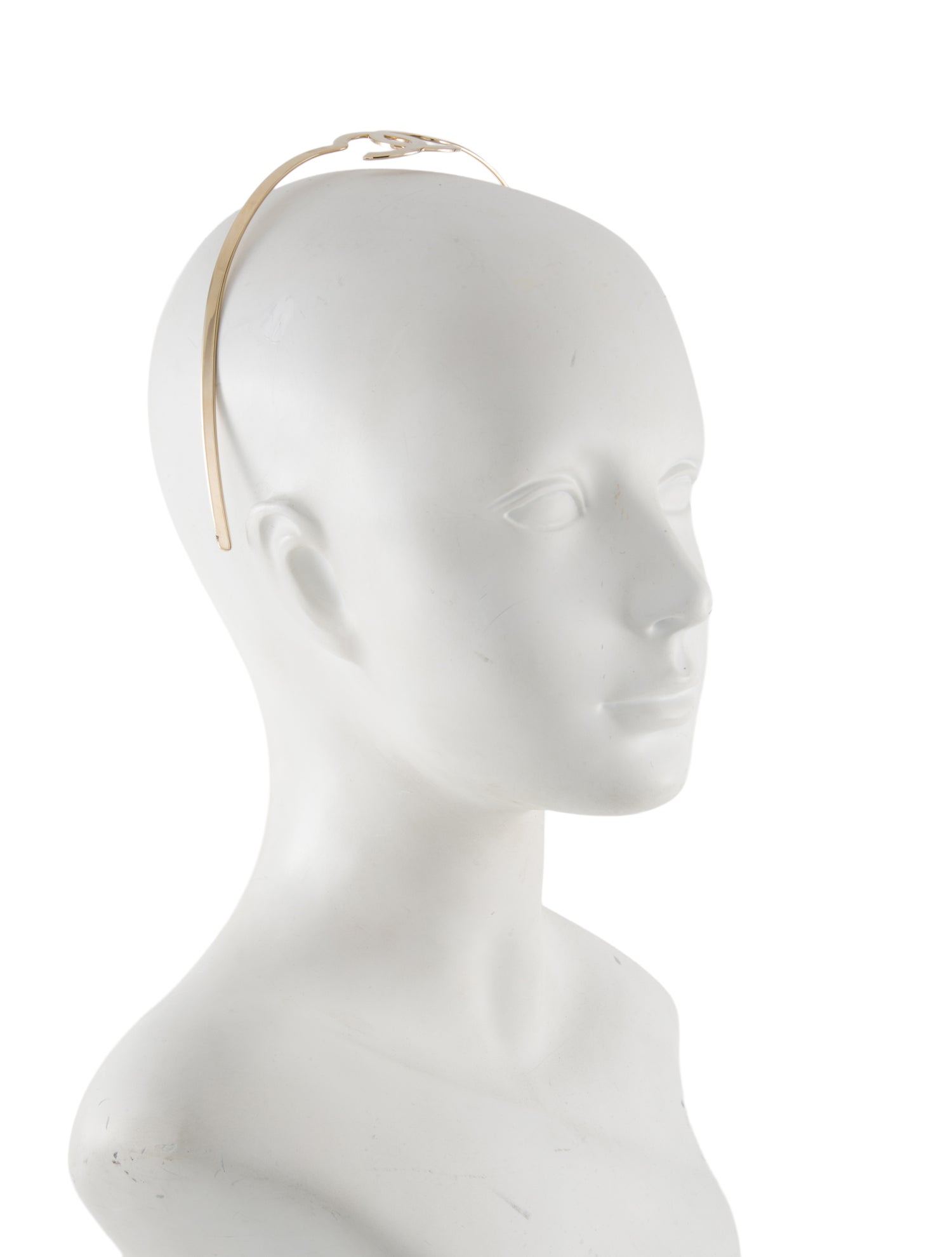 Chanel 2021 Metal CC Headband
