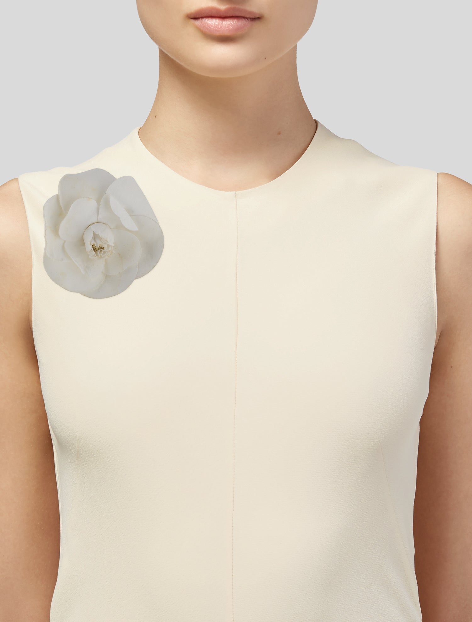 Chanel Vintage Camellia Brooch