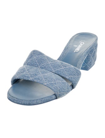 Chanel 2025 Interlocking CC Logo Slides