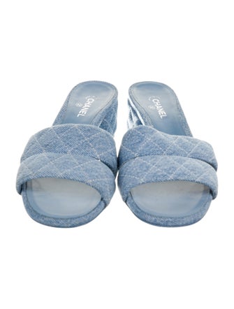 Chanel 2025 Interlocking CC Logo Slides