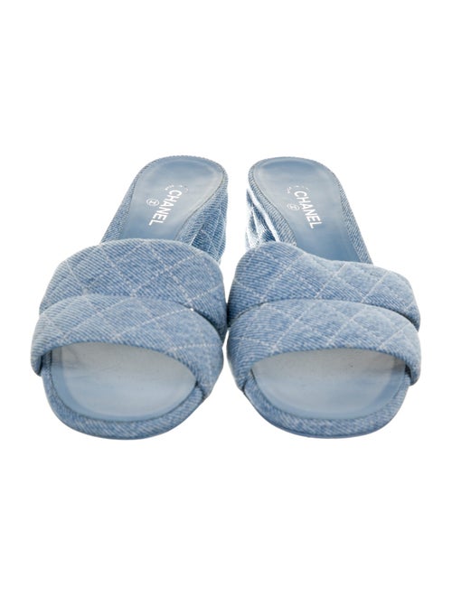 Chanel 2025 Interlocking CC Logo Slides