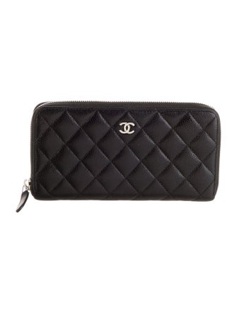 Chanel 2017-2018 Interlocking CC Logo Continental Wallet