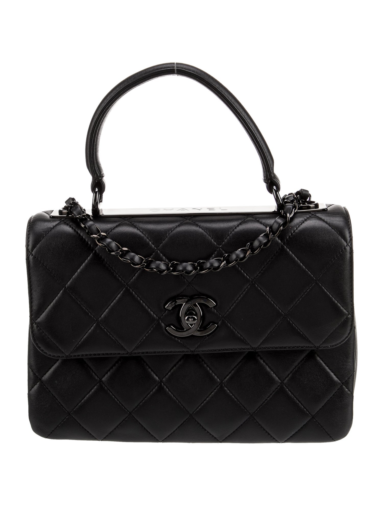 Chanel Small So Black Trendy CC Flap Bag