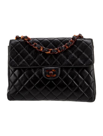Chanel Jumbo Tortoiseshell Single Flap Bag
