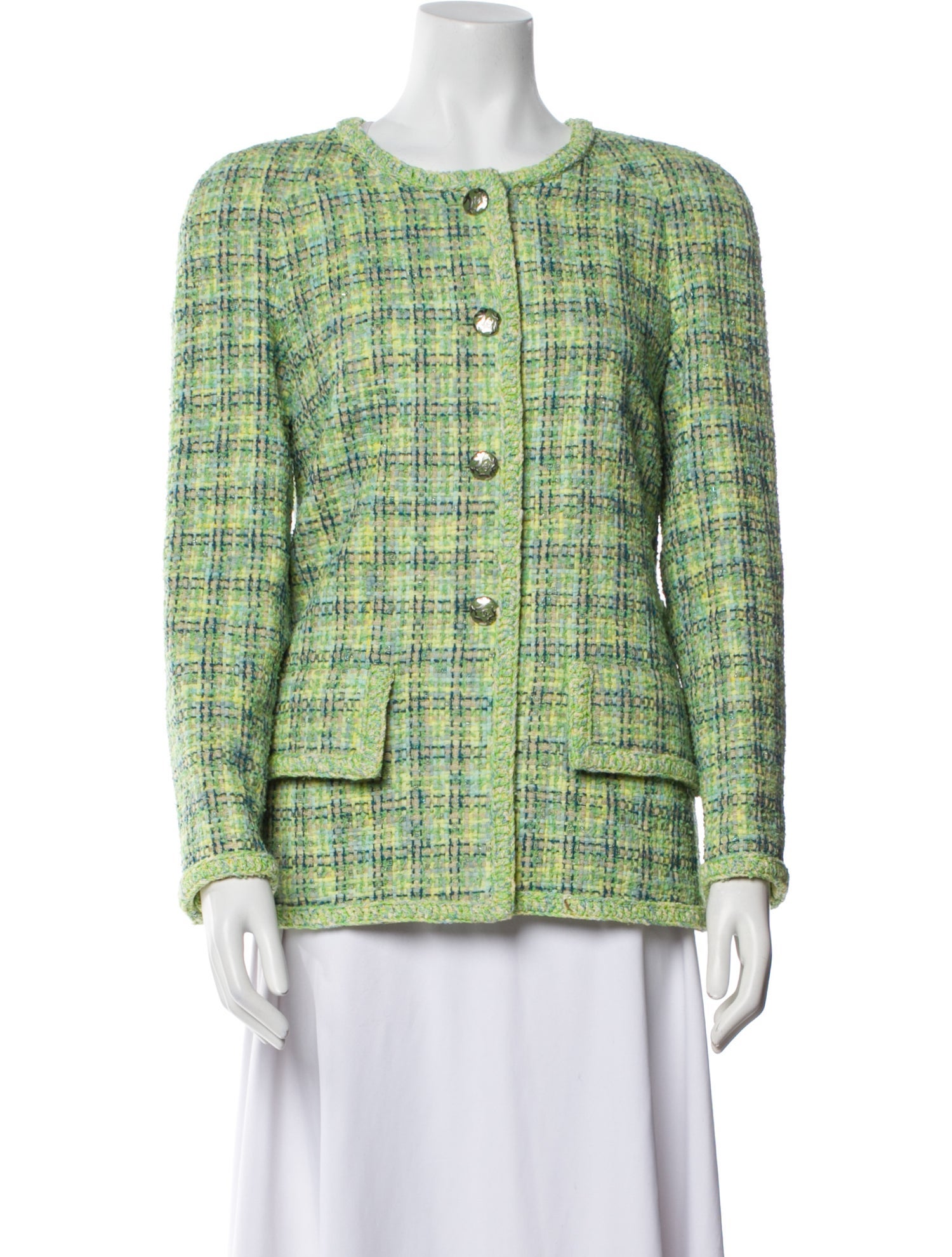 Chanel 2019 Printed Evening Jacket