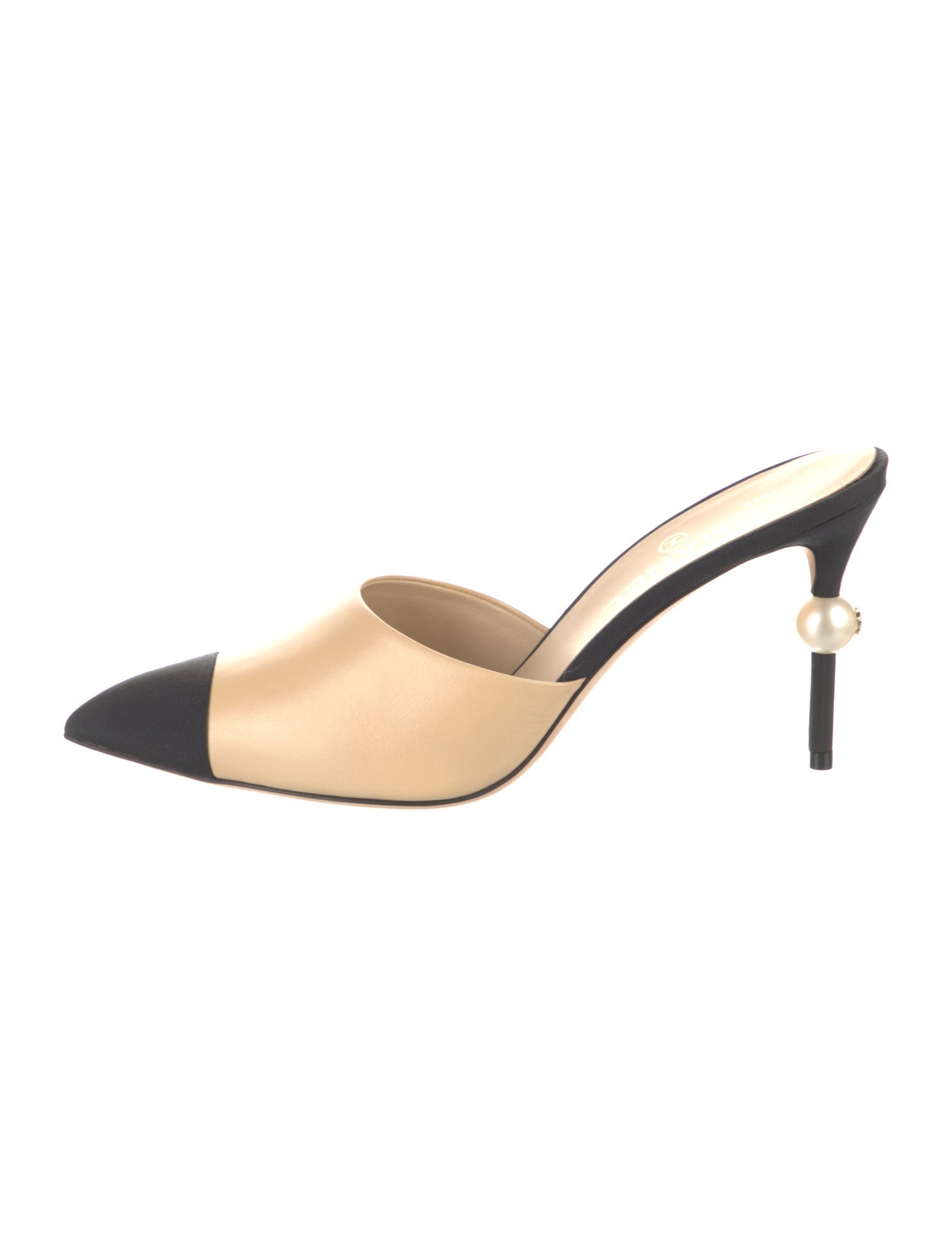 Chanel 2019 Interlocking CC Logo Mules w/ Tags