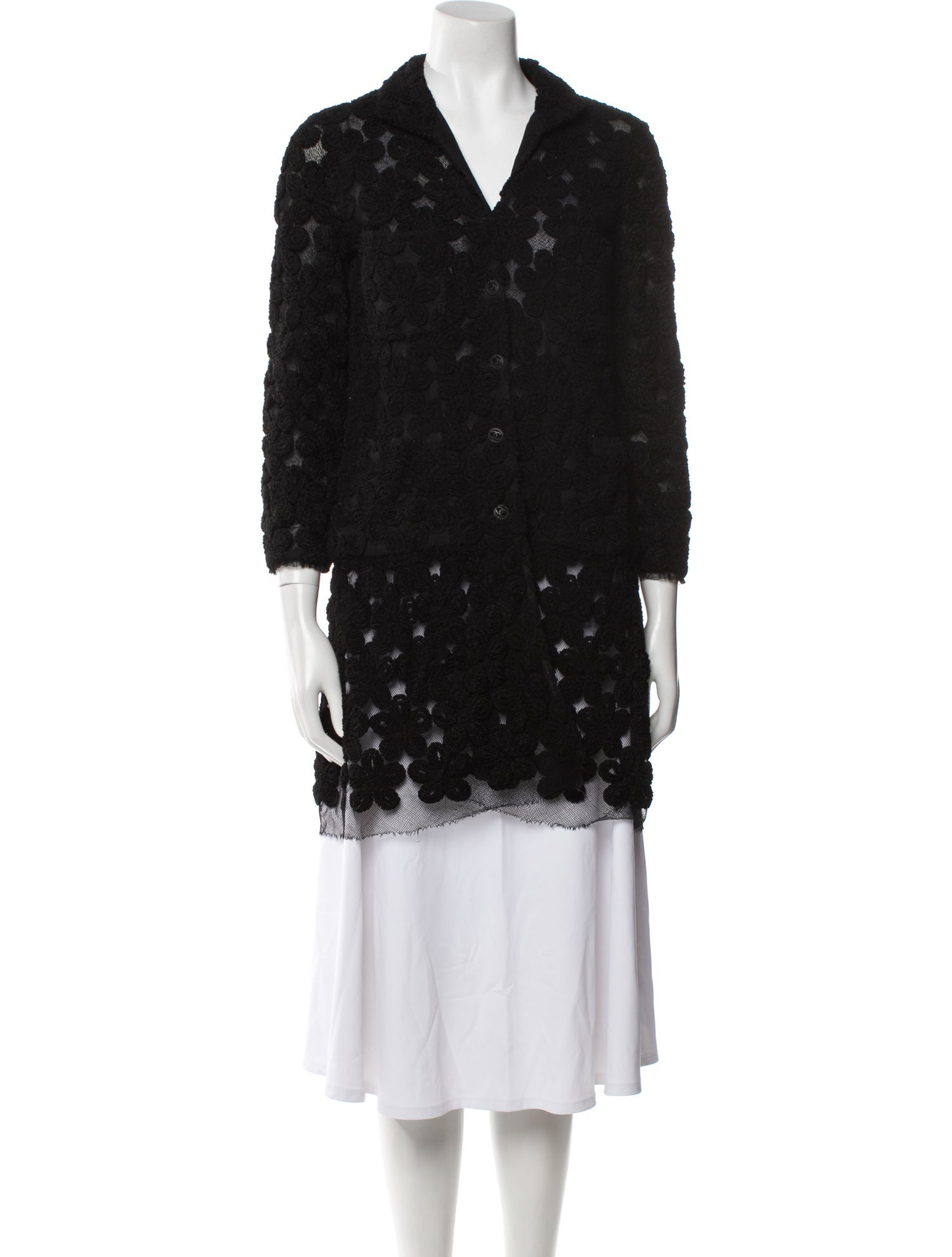 Chanel Vintage 2005 Faux Fur Coat