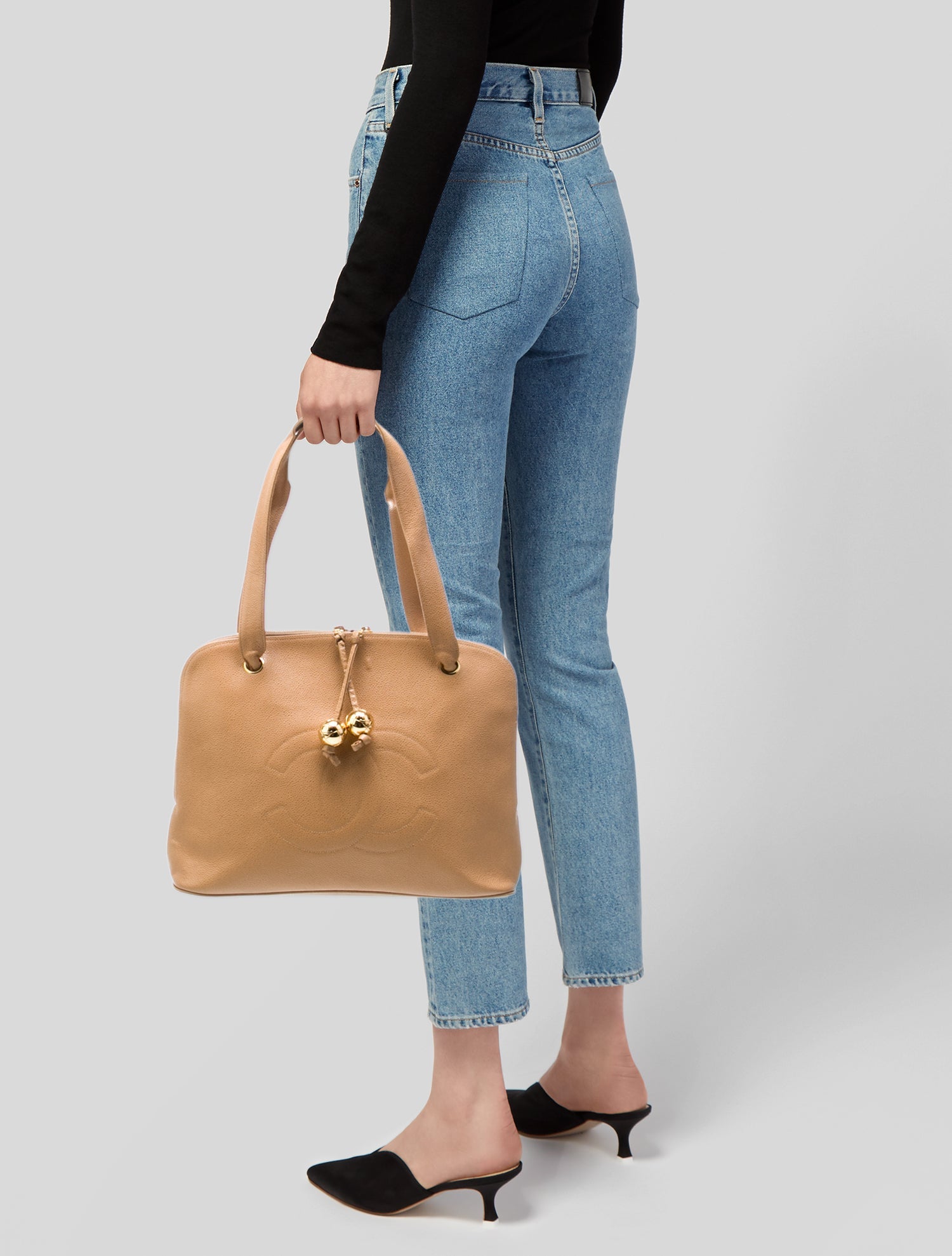 Chanel Caviar CC Timeless Shoulder Bag