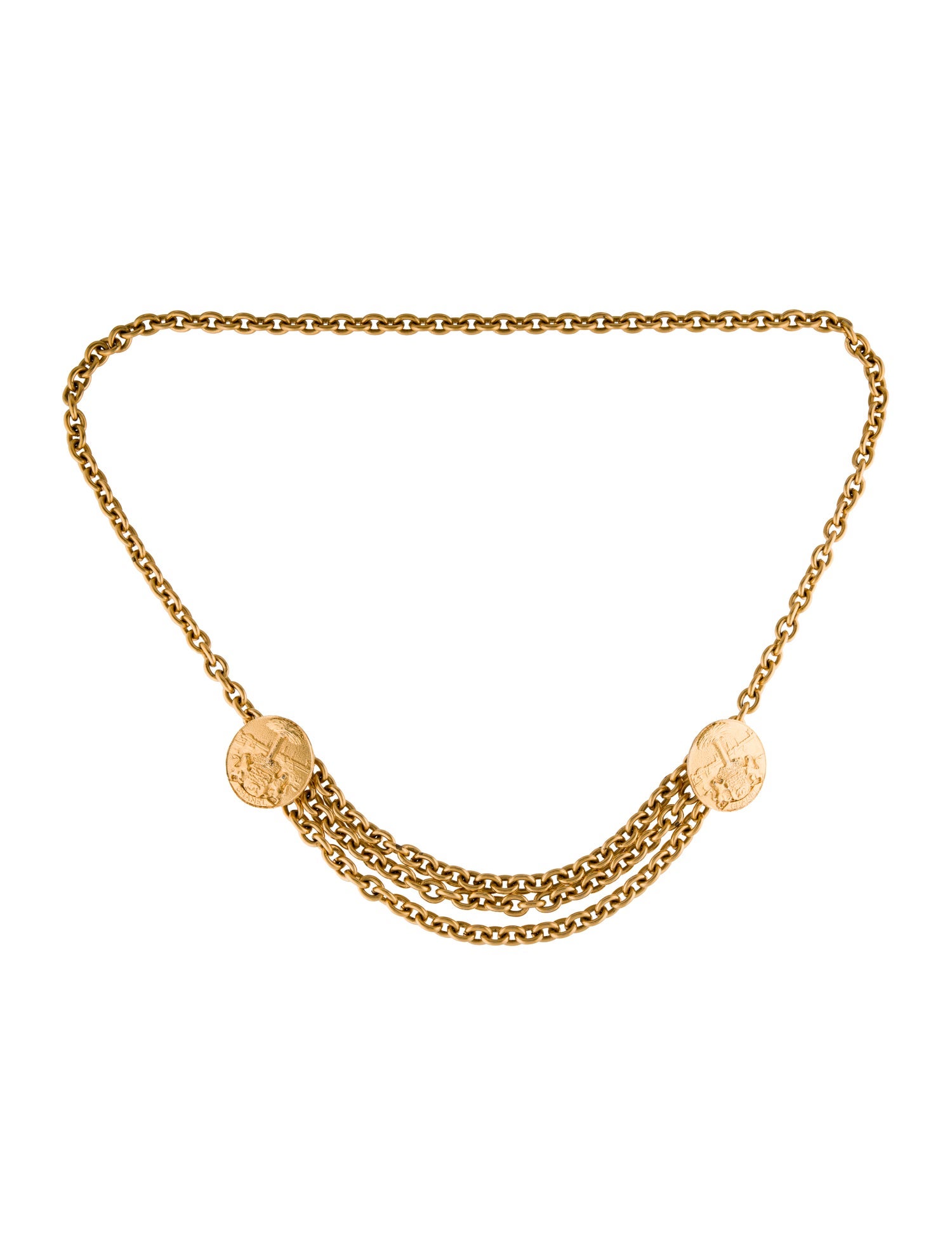 Chanel Vintage Late 1980's - Early 1990's Chain-Link Belt