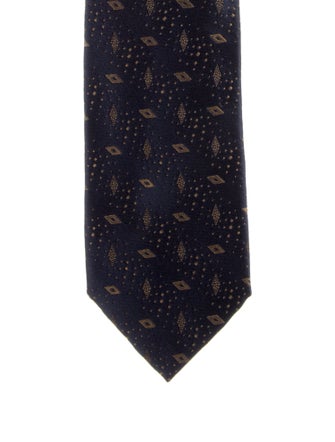 Chanel Silk Printed Tie