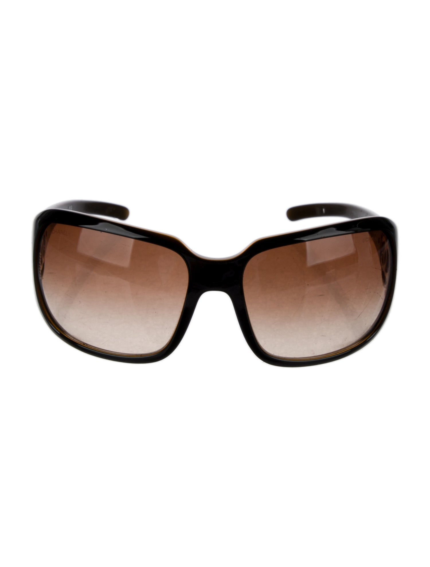 Chanel Interlocking CC Logo Square Sunglasses