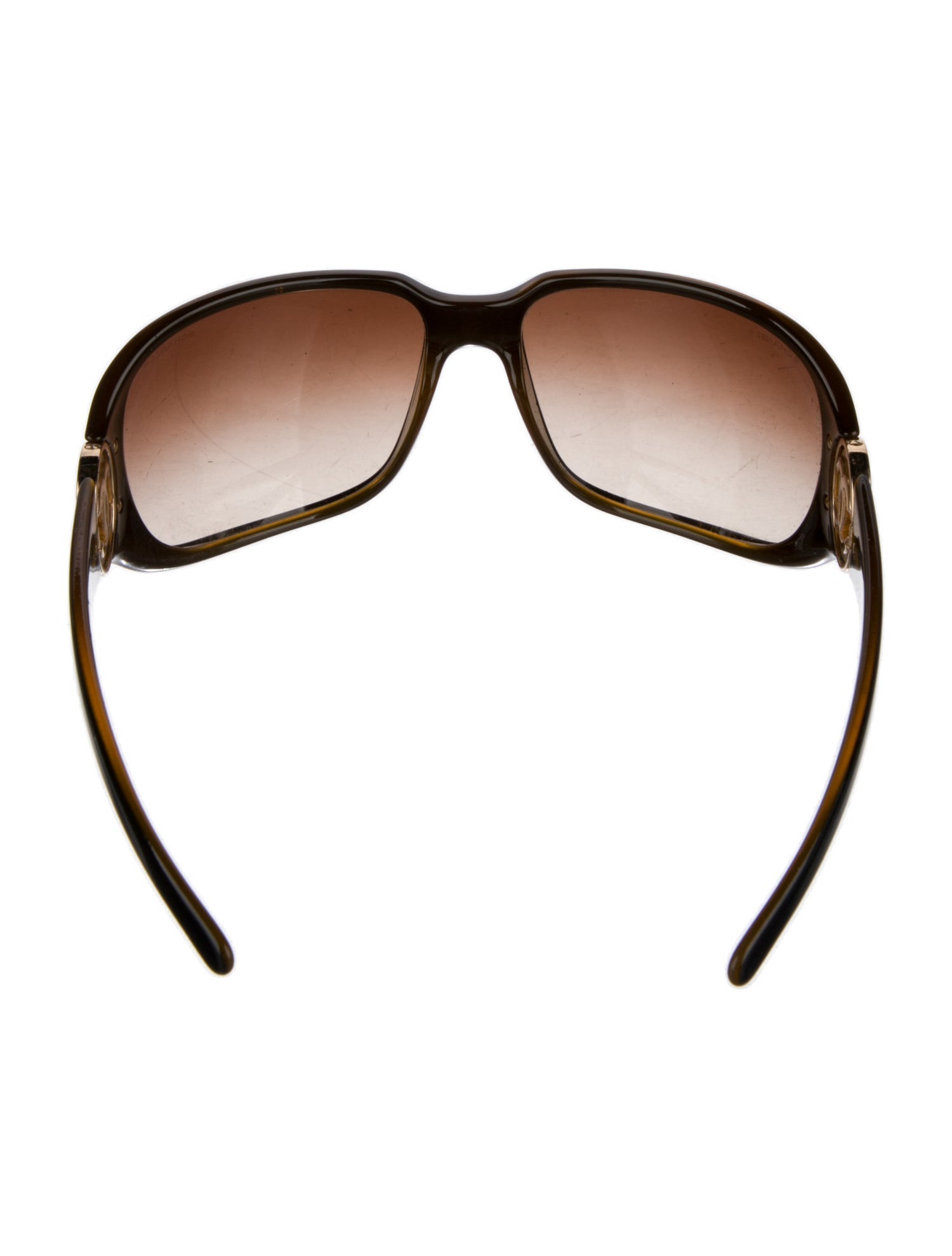 Chanel Interlocking CC Logo Square Sunglasses