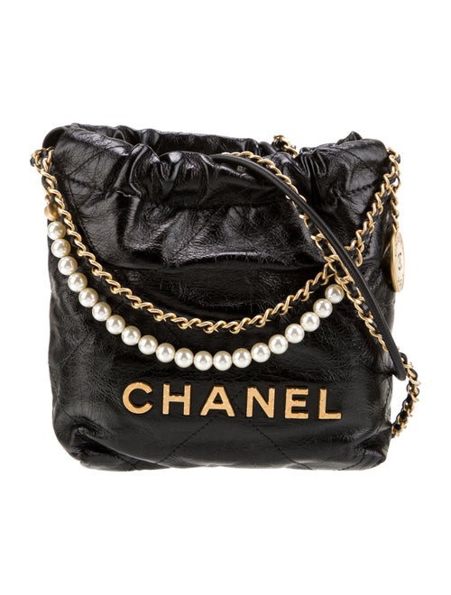 Chanel 2023 Mini Pearl 22 Hobo