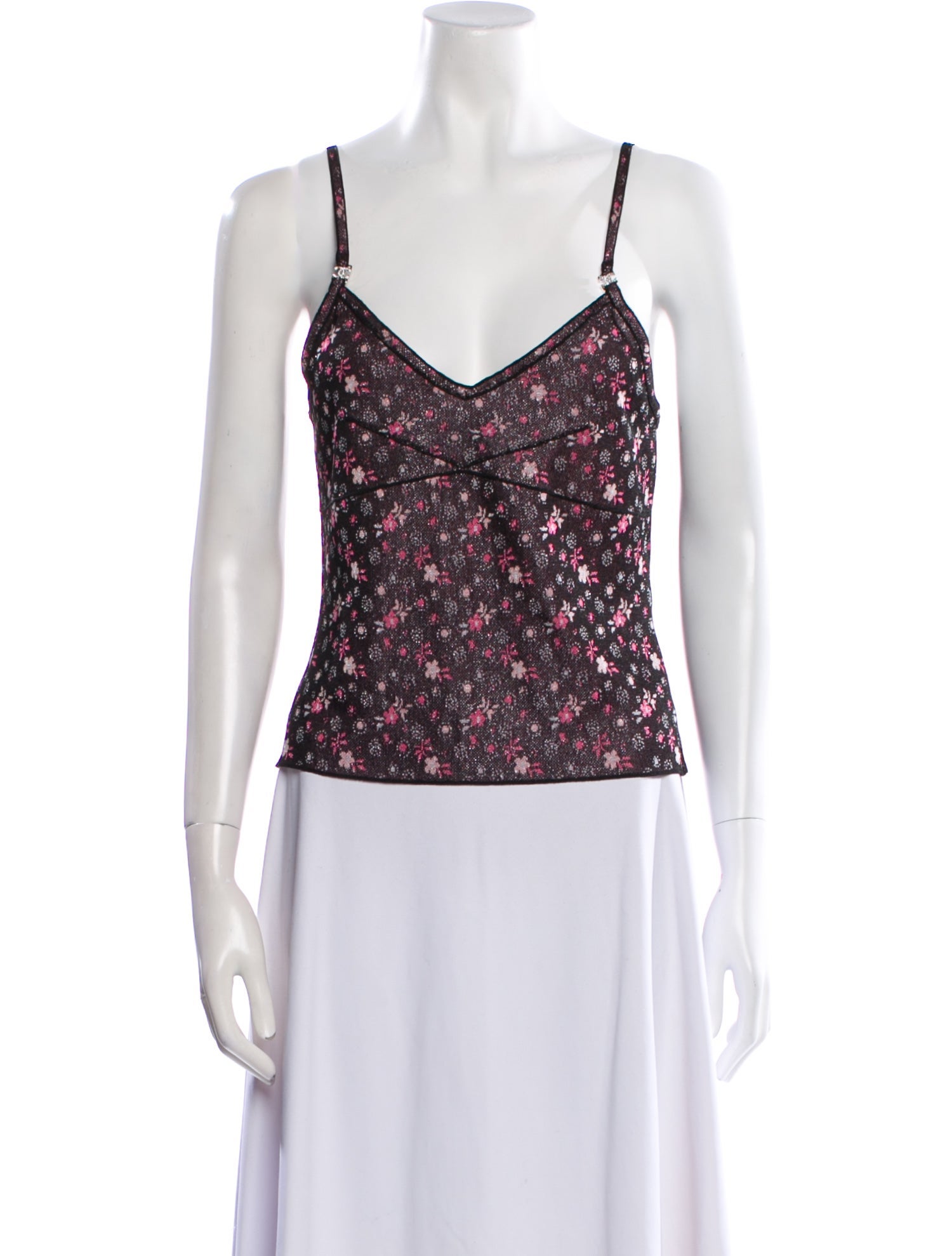 Chanel 2024 Floral Print Top