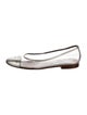 Chanel Interlocking CC Logo PVC Ballet Flats