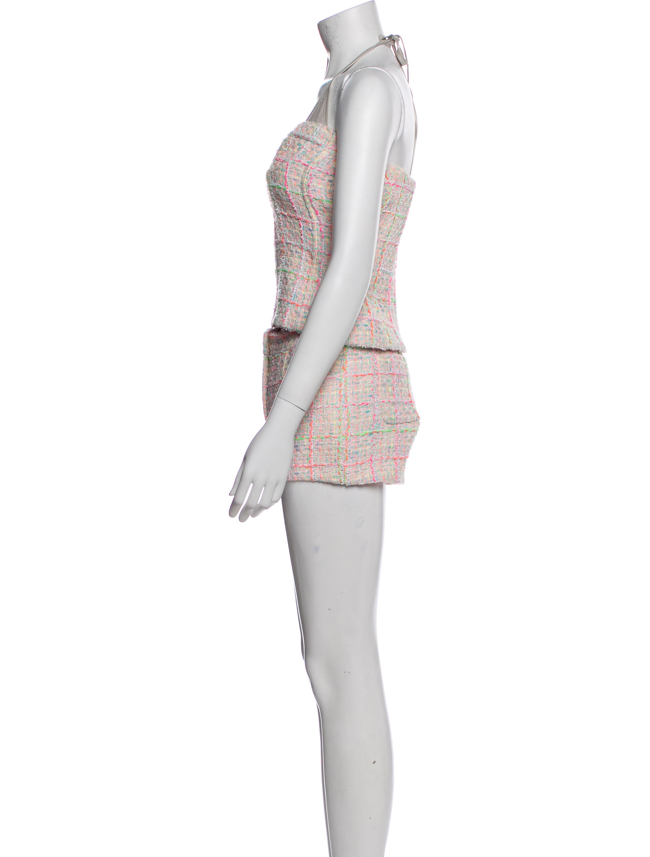 Chanel 2024 Tweed Pattern Short Set w/ Tags