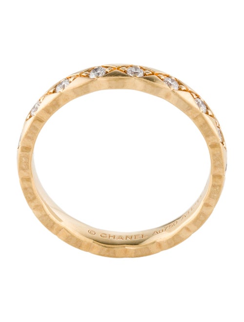 Chanel 18K Diamond Mini Coco Crush Ring