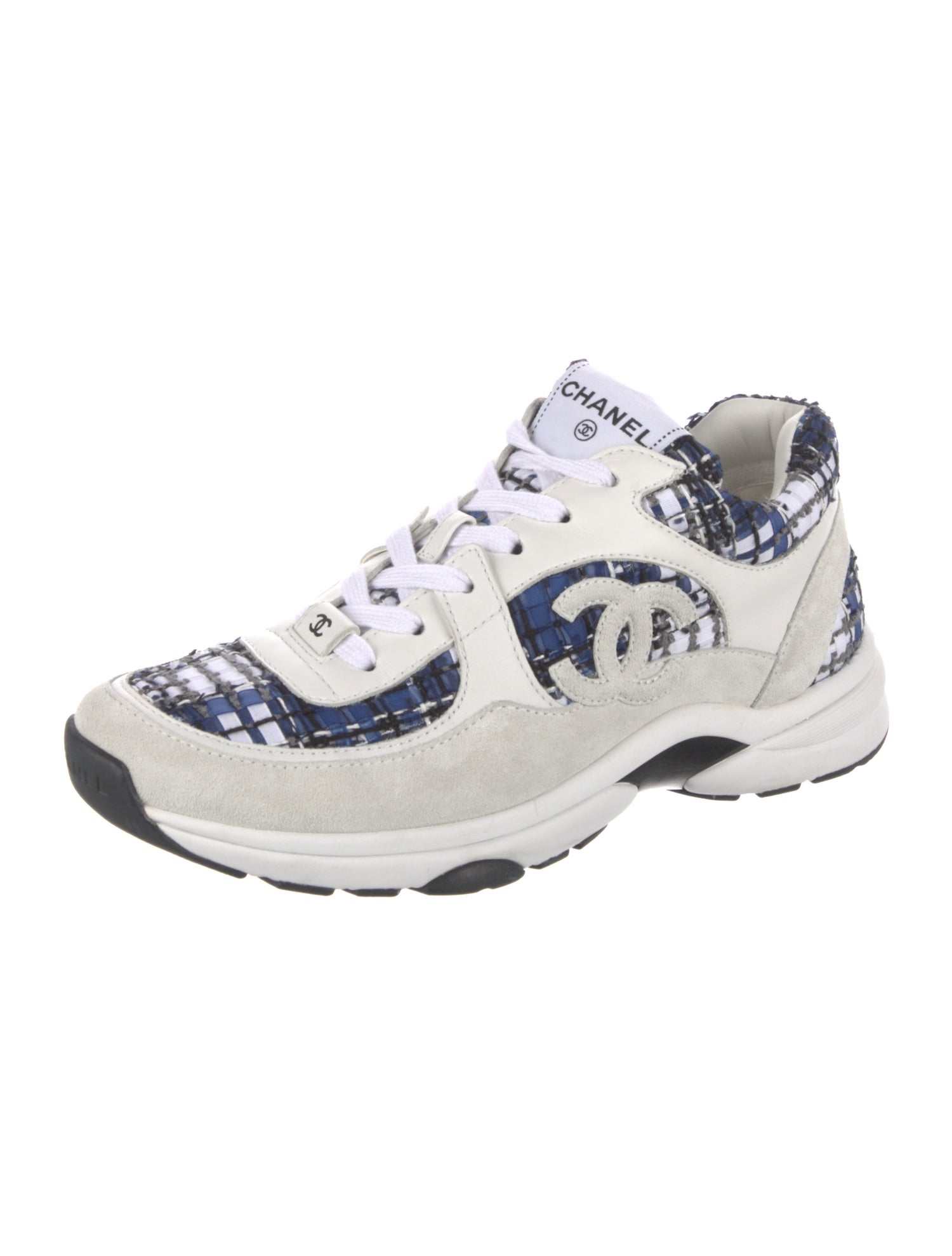 Chanel 2024 Interlocking CC Logo Sneakers