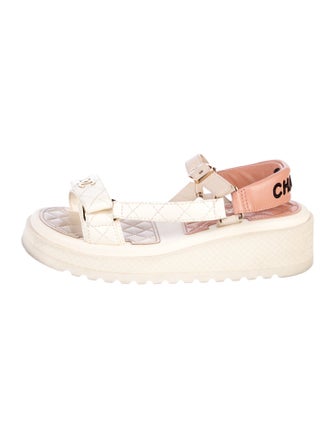 Chanel 2023 Interlocking CC Logo Espadrilles