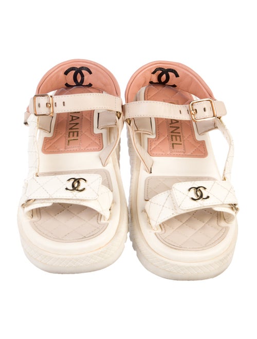 Chanel 2023 Interlocking CC Logo Espadrilles