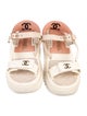 Chanel 2023 Interlocking CC Logo Espadrilles