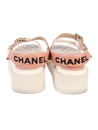 Chanel 2023 Interlocking CC Logo Espadrilles