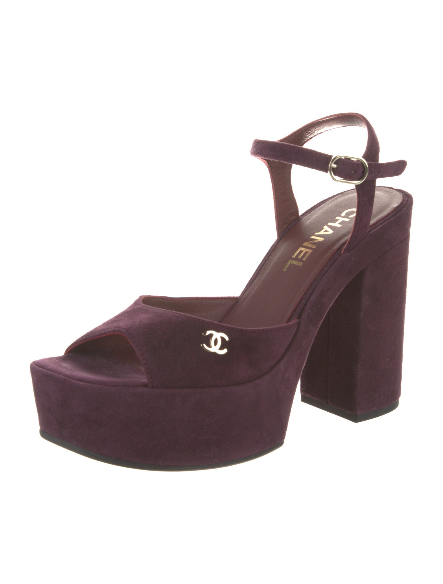 Chanel 2024 Interlocking CC Logo Sandals