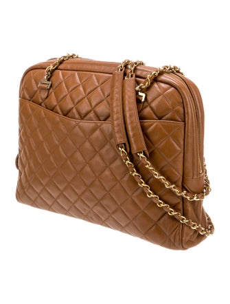 Chanel Quilted CC Shoulder Bag