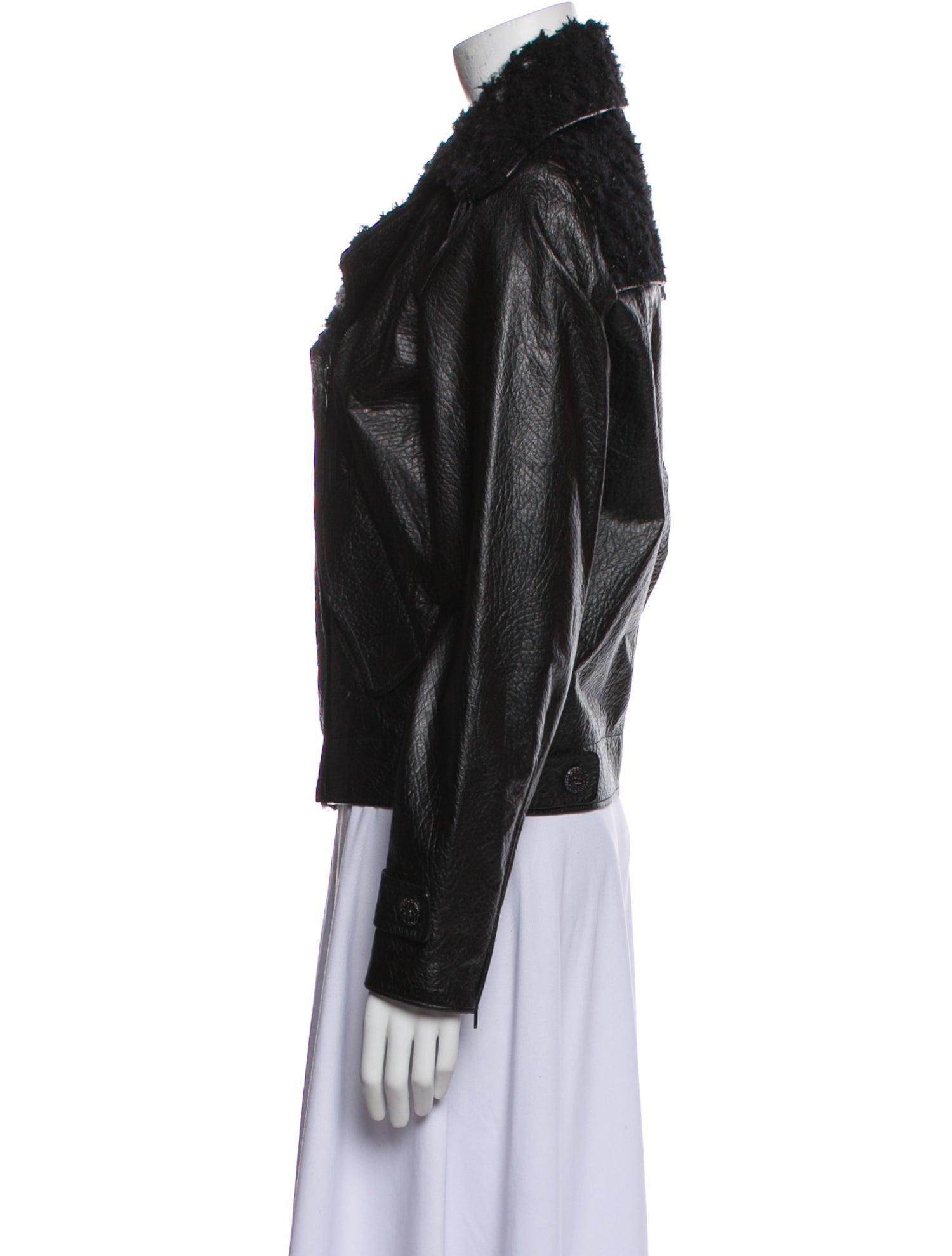 Chanel 2012 Lambskin Biker Jacket