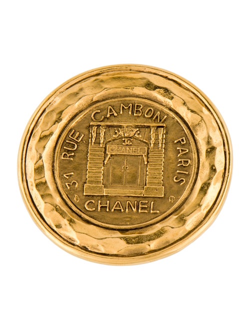 Chanel Vintage 31 Rue Cambon Brooch