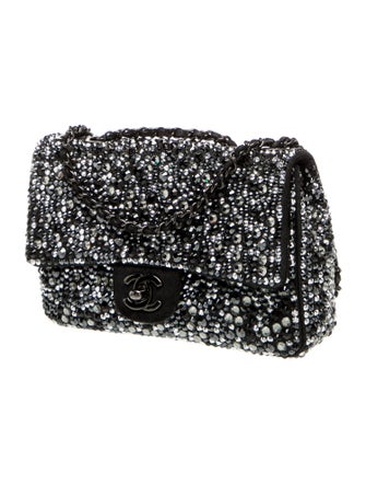 Chanel Classic Strass Rectangular MIni Flap Bag