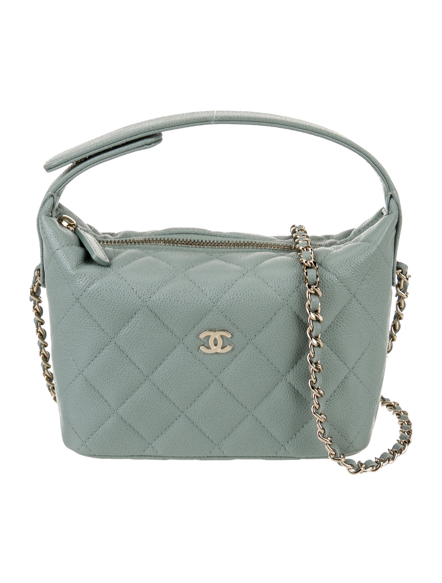 Chanel 2025 Caviar Clutch w/ Chain