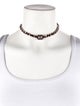 Chanel Leather CC Turnlock Convertible Choker Wrap Bracelet