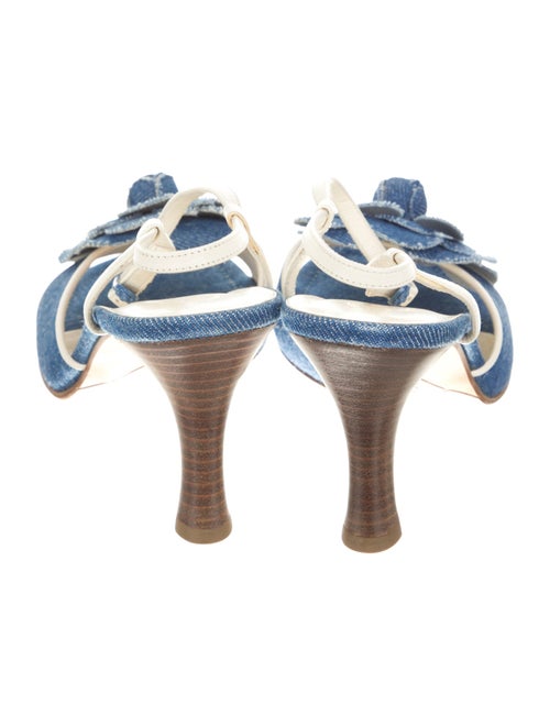 Chanel 2003 Interlocking CC Logo Sandals