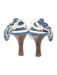 Chanel 2003 Interlocking CC Logo Sandals
